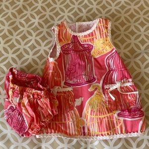 Lilly dress with diaper cover